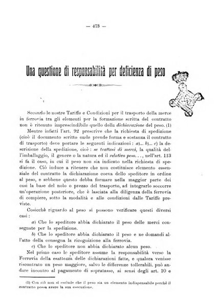 Le ferrovie italiane rivista quindicinale di dottrina, giurisprudenza, legislazione ed amministrazione ferroviaria