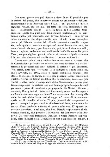 Le ferrovie italiane rivista quindicinale di dottrina, giurisprudenza, legislazione ed amministrazione ferroviaria