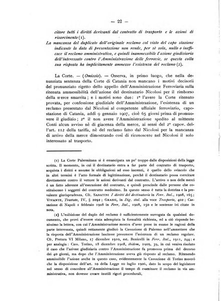 Le ferrovie italiane rivista quindicinale di dottrina, giurisprudenza, legislazione ed amministrazione ferroviaria