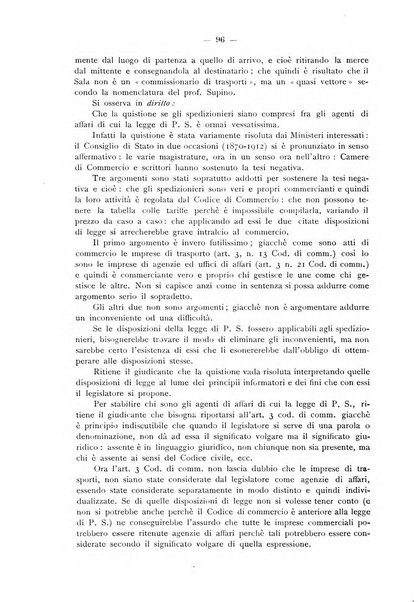 Le ferrovie italiane rivista quindicinale di dottrina, giurisprudenza, legislazione ed amministrazione ferroviaria