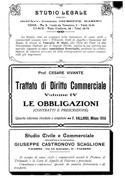 Le ferrovie italiane rivista quindicinale di dottrina, giurisprudenza, legislazione ed amministrazione ferroviaria