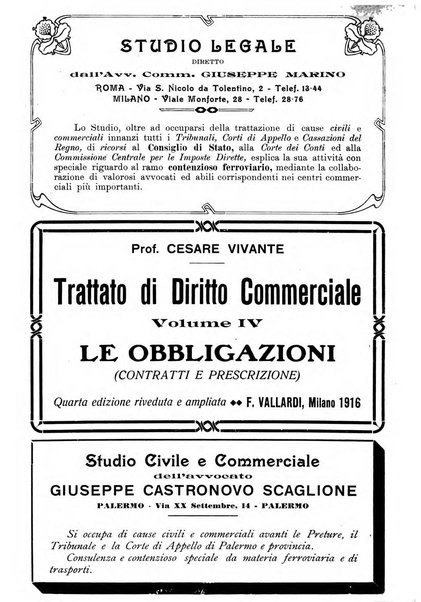 Le ferrovie italiane rivista quindicinale di dottrina, giurisprudenza, legislazione ed amministrazione ferroviaria