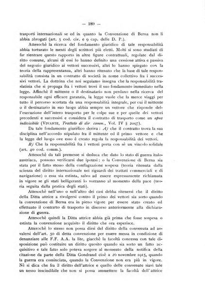 Le ferrovie italiane rivista quindicinale di dottrina, giurisprudenza, legislazione ed amministrazione ferroviaria