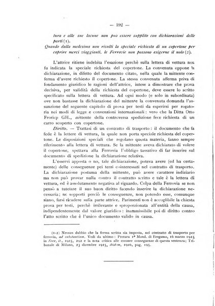 Le ferrovie italiane rivista quindicinale di dottrina, giurisprudenza, legislazione ed amministrazione ferroviaria