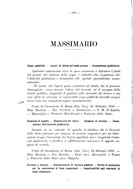 Le ferrovie italiane rivista quindicinale di dottrina, giurisprudenza, legislazione ed amministrazione ferroviaria