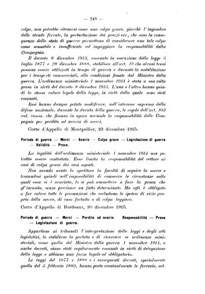 Le ferrovie italiane rivista quindicinale di dottrina, giurisprudenza, legislazione ed amministrazione ferroviaria