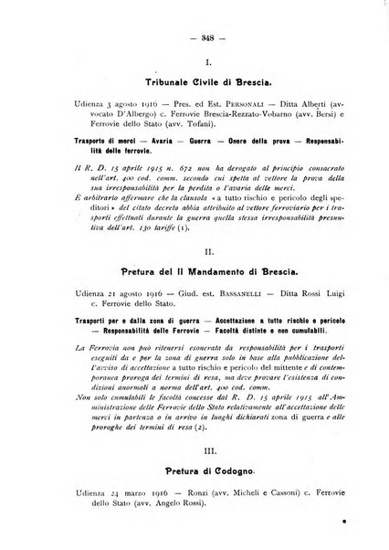 Le ferrovie italiane rivista quindicinale di dottrina, giurisprudenza, legislazione ed amministrazione ferroviaria