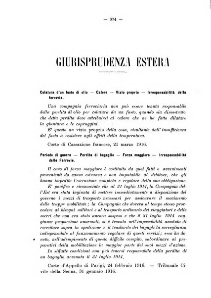 Le ferrovie italiane rivista quindicinale di dottrina, giurisprudenza, legislazione ed amministrazione ferroviaria