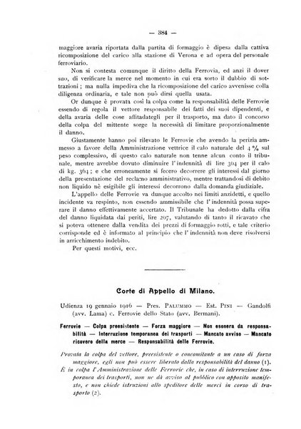 Le ferrovie italiane rivista quindicinale di dottrina, giurisprudenza, legislazione ed amministrazione ferroviaria