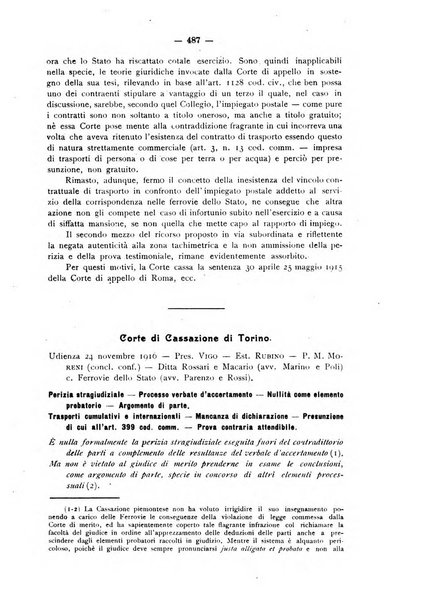 Le ferrovie italiane rivista quindicinale di dottrina, giurisprudenza, legislazione ed amministrazione ferroviaria