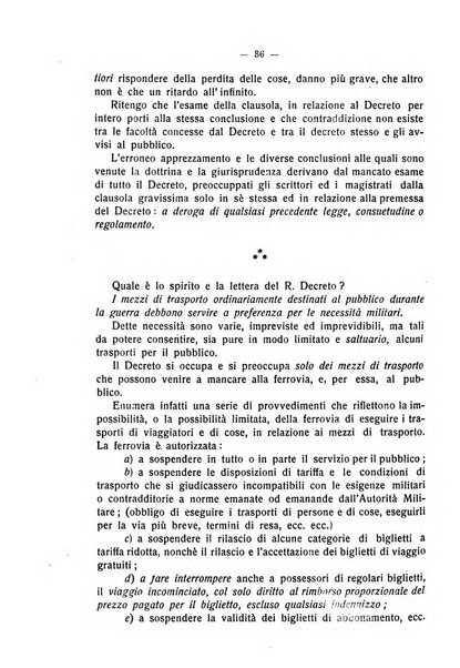 Le ferrovie italiane rivista quindicinale di dottrina, giurisprudenza, legislazione ed amministrazione ferroviaria