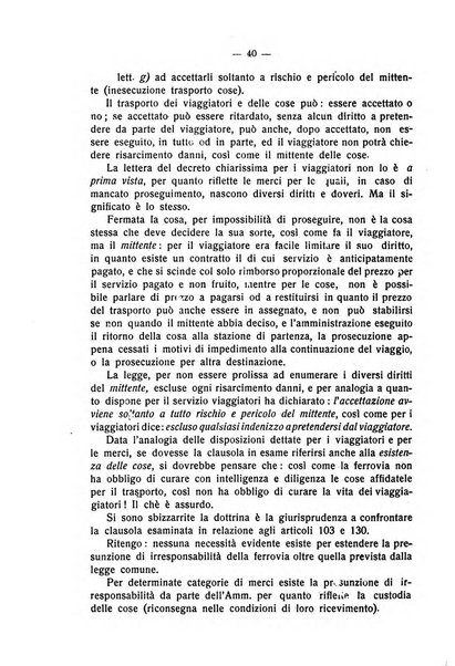 Le ferrovie italiane rivista quindicinale di dottrina, giurisprudenza, legislazione ed amministrazione ferroviaria