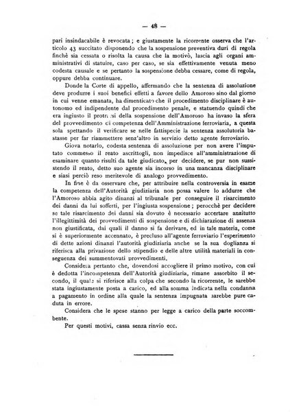 Le ferrovie italiane rivista quindicinale di dottrina, giurisprudenza, legislazione ed amministrazione ferroviaria