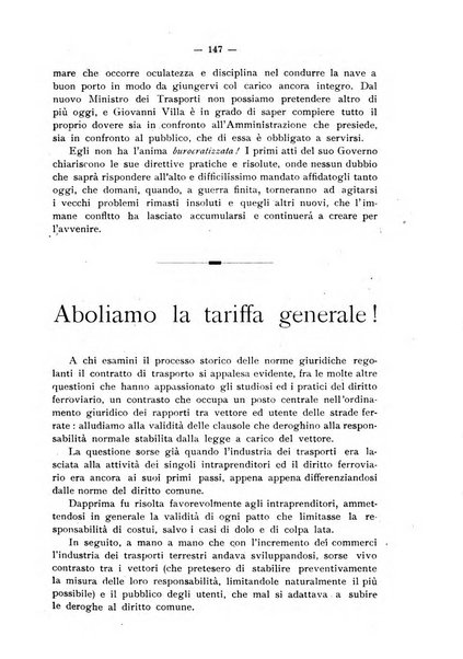 Le ferrovie italiane rivista quindicinale di dottrina, giurisprudenza, legislazione ed amministrazione ferroviaria