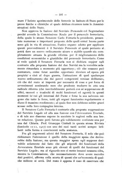 Le ferrovie italiane rivista quindicinale di dottrina, giurisprudenza, legislazione ed amministrazione ferroviaria