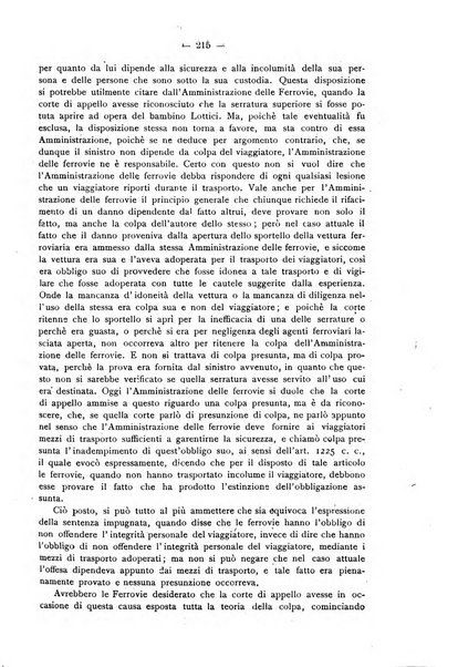 Le ferrovie italiane rivista quindicinale di dottrina, giurisprudenza, legislazione ed amministrazione ferroviaria