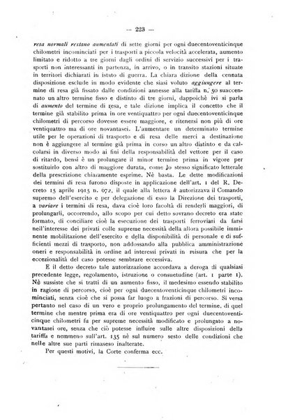 Le ferrovie italiane rivista quindicinale di dottrina, giurisprudenza, legislazione ed amministrazione ferroviaria