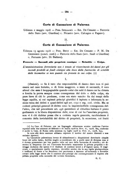 Le ferrovie italiane rivista quindicinale di dottrina, giurisprudenza, legislazione ed amministrazione ferroviaria