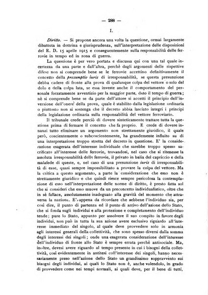 Le ferrovie italiane rivista quindicinale di dottrina, giurisprudenza, legislazione ed amministrazione ferroviaria