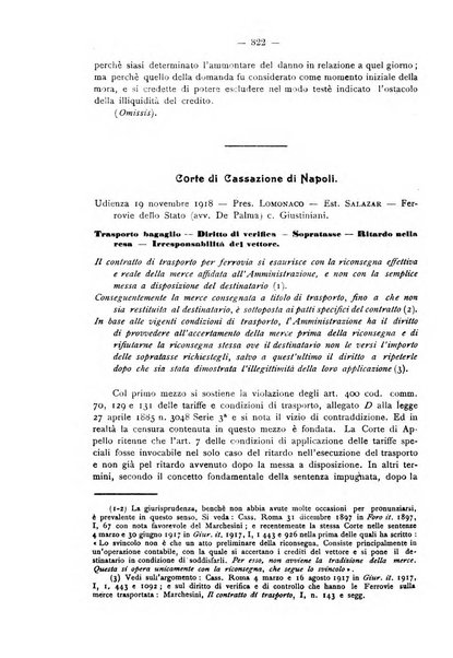 Le ferrovie italiane rivista quindicinale di dottrina, giurisprudenza, legislazione ed amministrazione ferroviaria