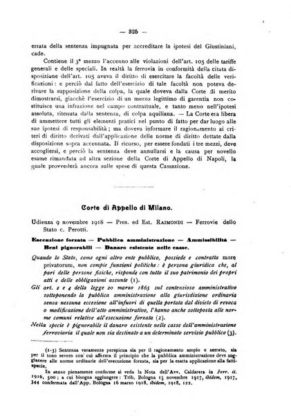 Le ferrovie italiane rivista quindicinale di dottrina, giurisprudenza, legislazione ed amministrazione ferroviaria