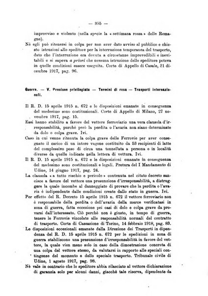 Le ferrovie italiane rivista quindicinale di dottrina, giurisprudenza, legislazione ed amministrazione ferroviaria