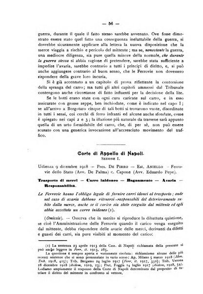 Le ferrovie italiane rivista quindicinale di dottrina, giurisprudenza, legislazione ed amministrazione ferroviaria