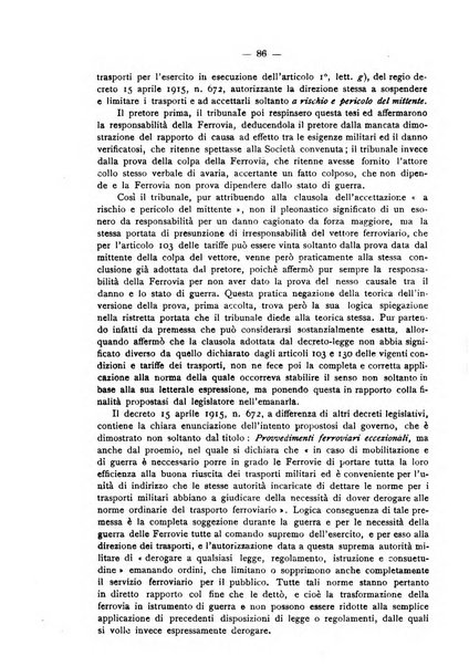 Le ferrovie italiane rivista quindicinale di dottrina, giurisprudenza, legislazione ed amministrazione ferroviaria