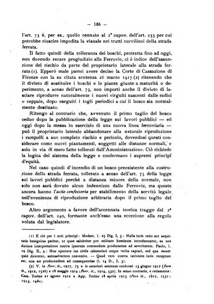 Le ferrovie italiane rivista quindicinale di dottrina, giurisprudenza, legislazione ed amministrazione ferroviaria