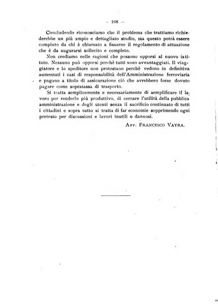 Le ferrovie italiane rivista quindicinale di dottrina, giurisprudenza, legislazione ed amministrazione ferroviaria