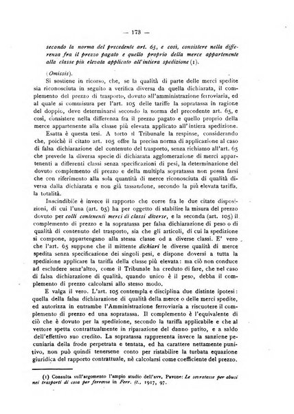 Le ferrovie italiane rivista quindicinale di dottrina, giurisprudenza, legislazione ed amministrazione ferroviaria