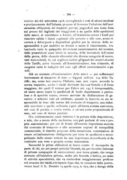 Le ferrovie italiane rivista quindicinale di dottrina, giurisprudenza, legislazione ed amministrazione ferroviaria