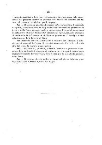 Le ferrovie italiane rivista quindicinale di dottrina, giurisprudenza, legislazione ed amministrazione ferroviaria