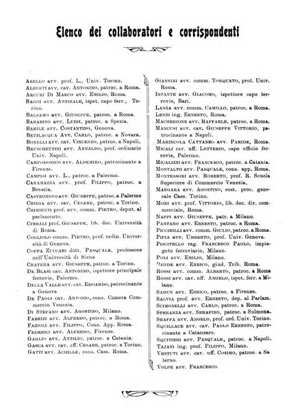 Le ferrovie italiane rivista quindicinale di dottrina, giurisprudenza, legislazione ed amministrazione ferroviaria