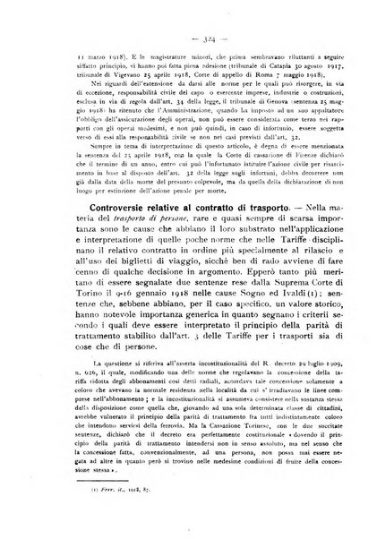 Le ferrovie italiane rivista quindicinale di dottrina, giurisprudenza, legislazione ed amministrazione ferroviaria