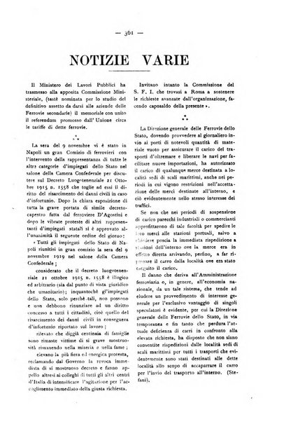 Le ferrovie italiane rivista quindicinale di dottrina, giurisprudenza, legislazione ed amministrazione ferroviaria