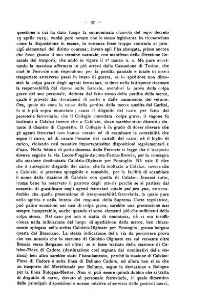 Le ferrovie italiane rivista quindicinale di dottrina, giurisprudenza, legislazione ed amministrazione ferroviaria