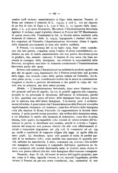 Le ferrovie italiane rivista quindicinale di dottrina, giurisprudenza, legislazione ed amministrazione ferroviaria