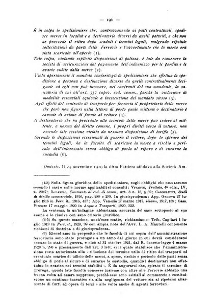 Le ferrovie italiane rivista quindicinale di dottrina, giurisprudenza, legislazione ed amministrazione ferroviaria