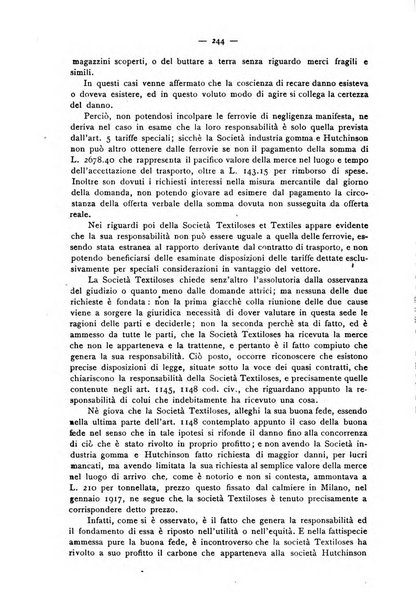 Le ferrovie italiane rivista quindicinale di dottrina, giurisprudenza, legislazione ed amministrazione ferroviaria