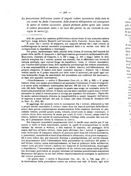 Le ferrovie italiane rivista quindicinale di dottrina, giurisprudenza, legislazione ed amministrazione ferroviaria