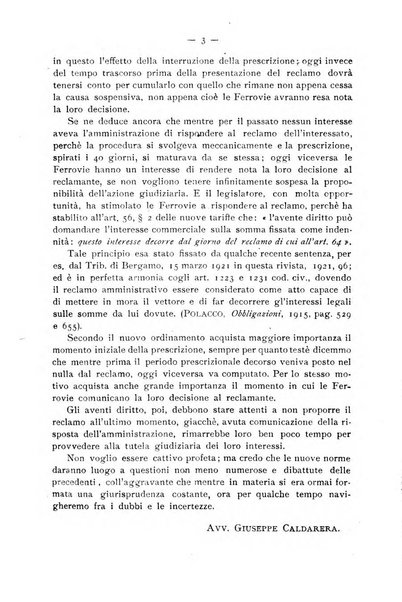 Le ferrovie italiane rivista quindicinale di dottrina, giurisprudenza, legislazione ed amministrazione ferroviaria