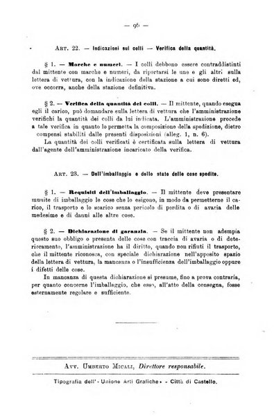 Le ferrovie italiane rivista quindicinale di dottrina, giurisprudenza, legislazione ed amministrazione ferroviaria