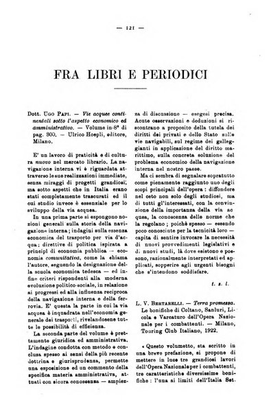 Le ferrovie italiane rivista quindicinale di dottrina, giurisprudenza, legislazione ed amministrazione ferroviaria