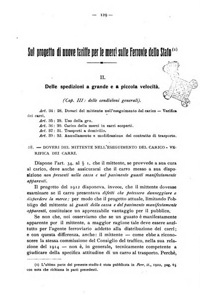 Le ferrovie italiane rivista quindicinale di dottrina, giurisprudenza, legislazione ed amministrazione ferroviaria