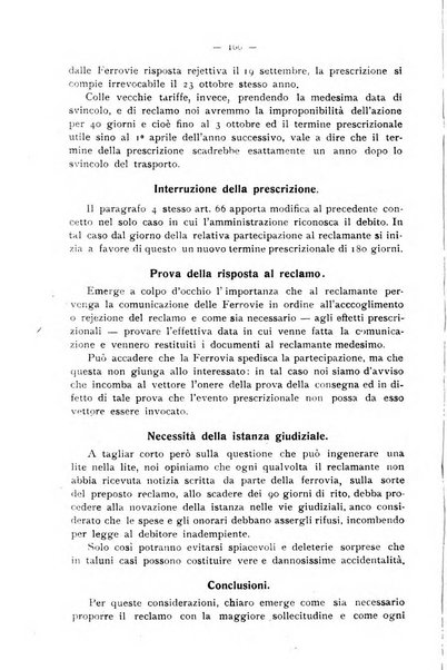 Le ferrovie italiane rivista quindicinale di dottrina, giurisprudenza, legislazione ed amministrazione ferroviaria