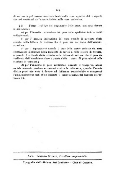 Le ferrovie italiane rivista quindicinale di dottrina, giurisprudenza, legislazione ed amministrazione ferroviaria