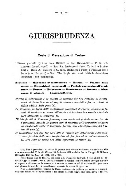 Le ferrovie italiane rivista quindicinale di dottrina, giurisprudenza, legislazione ed amministrazione ferroviaria