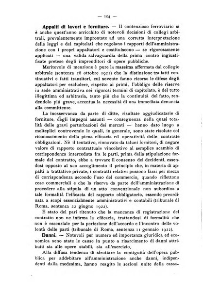 Le ferrovie italiane rivista quindicinale di dottrina, giurisprudenza, legislazione ed amministrazione ferroviaria