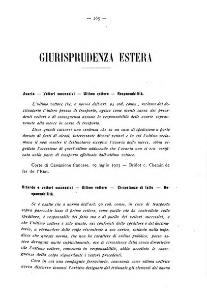 Le ferrovie italiane rivista quindicinale di dottrina, giurisprudenza, legislazione ed amministrazione ferroviaria